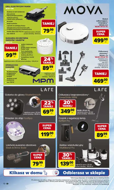 Carrefour - gazetka promocyjna Gazetka Marki znane i lubiane od poniedziałku 22.09 do soboty 11.10 - strona 10