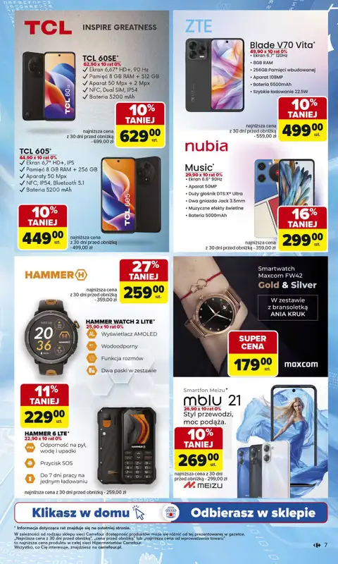 Carrefour - gazetka promocyjna Gazetka Marki znane i lubiane od poniedziałku 22.09 do soboty 11.10 - strona 7