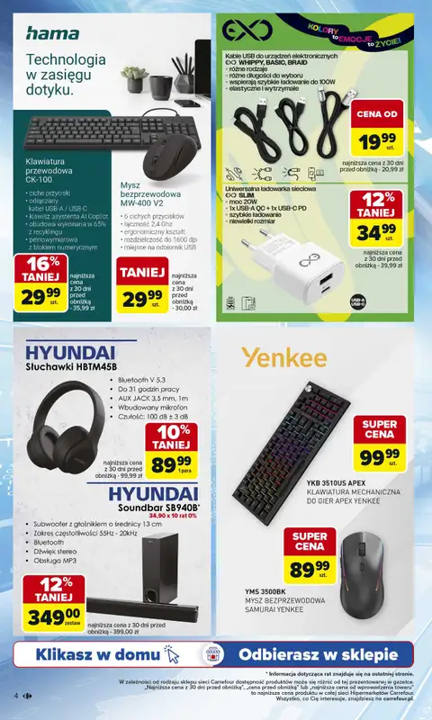 Carrefour - gazetka promocyjna Gazetka Marki znane i lubiane od poniedziałku 22.09 do soboty 11.10 - strona 4