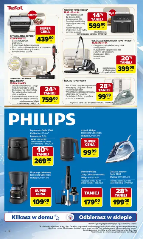 Carrefour - gazetka promocyjna Gazetka Marki znane i lubiane od poniedziałku 22.09 do soboty 11.10 - strona 8
