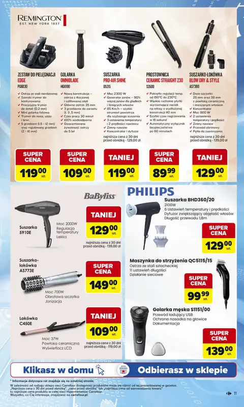 Carrefour - gazetka promocyjna Gazetka Marki znane i lubiane od poniedziałku 22.09 do soboty 11.10 - strona 11