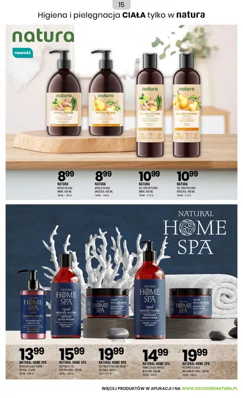 Drogerie Natura - gazetka promocyjna Gazetka od soboty 20.09 do czwartku 02.10 - strona 15