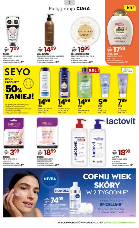 Drogerie Natura - gazetka promocyjna Gazetka od soboty 20.09 do czwartku 02.10 - strona 7