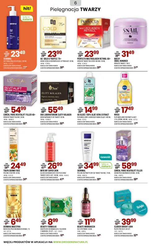Drogerie Natura - gazetka promocyjna Gazetka od soboty 20.09 do czwartku 02.10 - strona 6