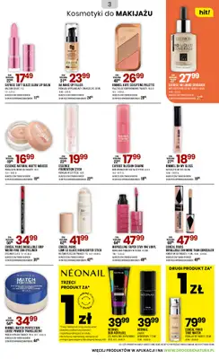 Drogerie Natura - gazetka promocyjna Gazetka od soboty 20.09 do czwartku 02.10 - strona 3