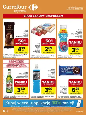 Carrefour Express - gazetka promocyjna Gazetka Express od wtorku 23.09 do poniedziałku 29.09