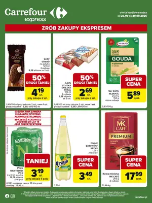 Carrefour Express - gazetka promocyjna Gazetka Express od wtorku 23.09 do poniedziałku 29.09 - strona 2