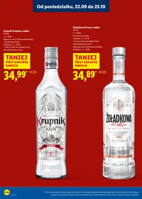 Lidl - gazetka promocyjna Katalog alkoholi mocnych  do soboty 25.10 - strona 6