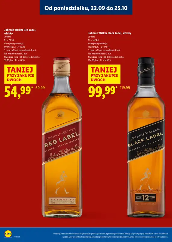 Lidl - gazetka promocyjna Katalog alkoholi mocnych  do soboty 25.10 - strona 12