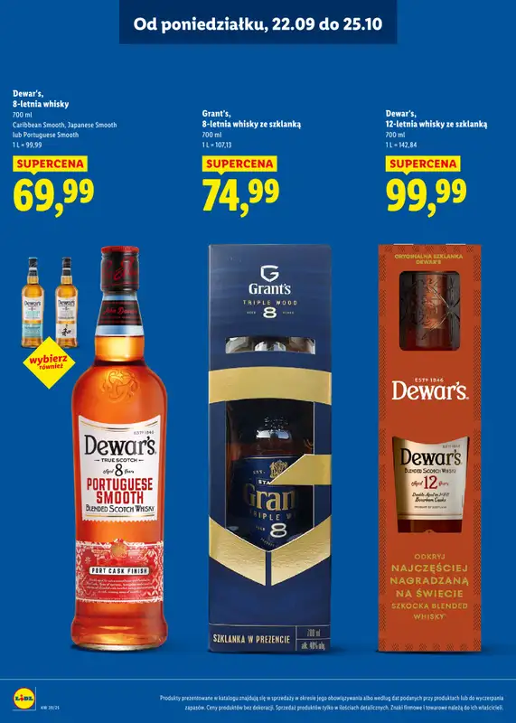 Lidl - gazetka promocyjna Katalog alkoholi mocnych  do soboty 25.10 - strona 15