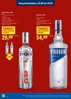 Lidl - gazetka promocyjna Katalog alkoholi mocnych  do soboty 25.10 - strona 10