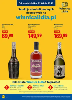 Lidl - gazetka promocyjna Katalog alkoholi mocnych  do soboty 25.10 - strona 25