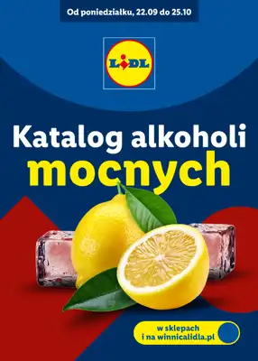 Lidl - gazetka promocyjna Katalog alkoholi mocnych  do soboty 25.10