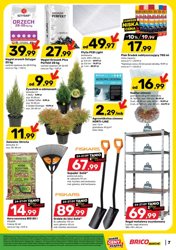 Bricomarche - gazetka promocyjna Gazetka od środy 24.09 do soboty 04.10 - strona 8