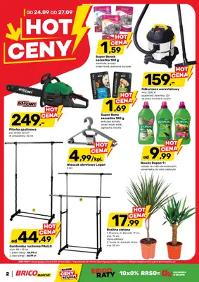 Bricomarche - gazetka promocyjna Gazetka od środy 24.09 do soboty 04.10 - strona 3
