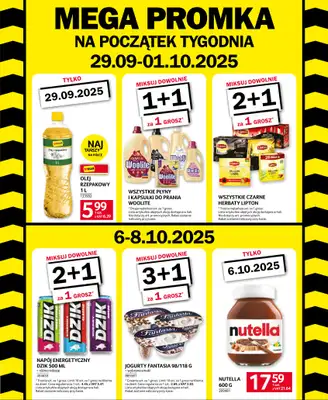 Selgros - gazetka promocyjna MEGA PROMKA od poniedziałku 29.09 do środy 08.10