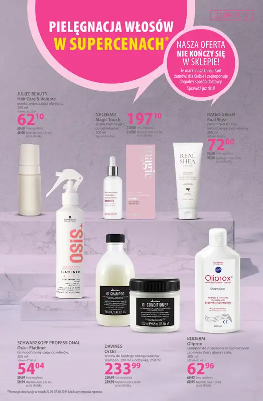 Hebe - gazetka promocyjna Gazetka od poniedziałku 22.09 do wtorku 07.10 - strona 16