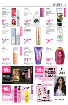 Hebe - gazetka promocyjna Gazetka od poniedziałku 22.09 do wtorku 07.10 - strona 9