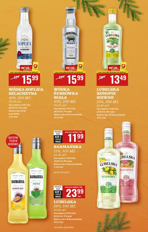 Biedronka - gazetka promocyjna Czas na toast od poniedziałku 22.09 do soboty 04.10 - strona 34