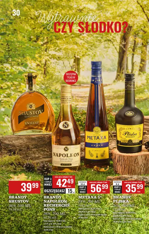 Biedronka - gazetka promocyjna Czas na toast od poniedziałku 22.09 do soboty 04.10 - strona 30