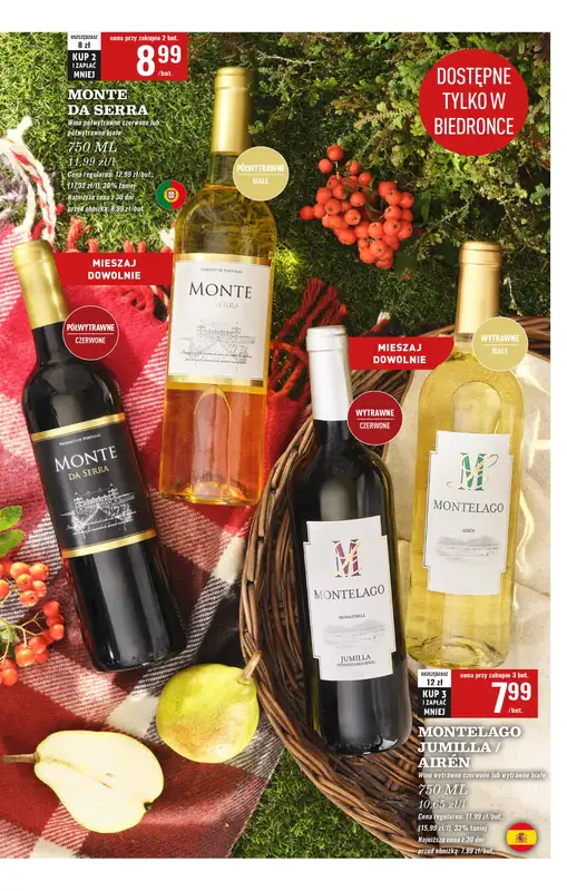 Biedronka - gazetka promocyjna Czas na toast od poniedziałku 22.09 do soboty 04.10 - strona 10