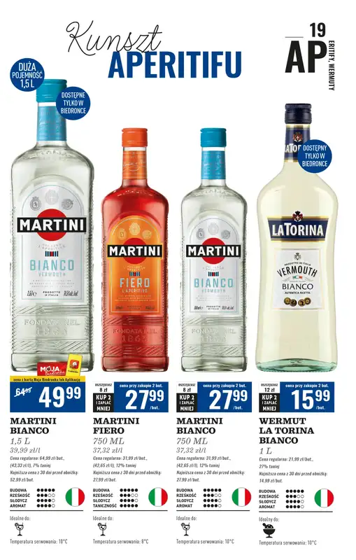 Biedronka - gazetka promocyjna Czas na toast od poniedziałku 22.09 do soboty 04.10 - strona 19