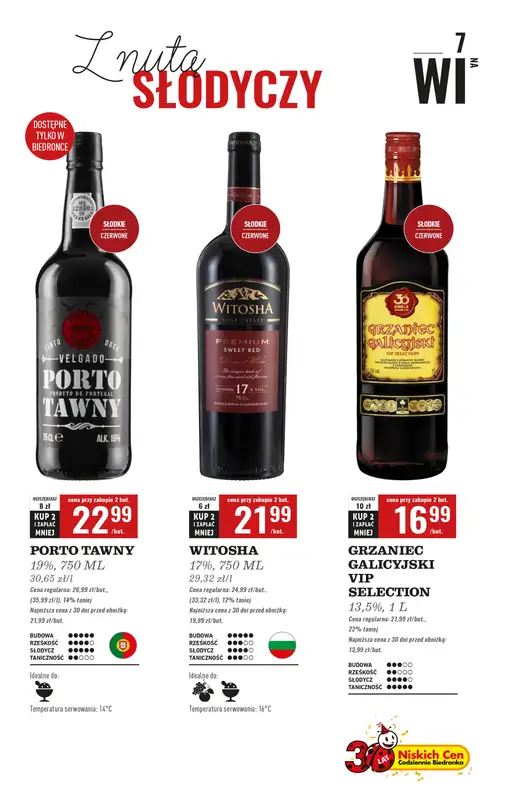 Biedronka - gazetka promocyjna Czas na toast od poniedziałku 22.09 do soboty 04.10 - strona 7