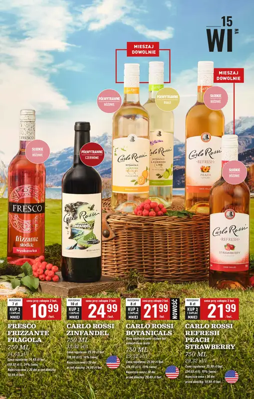 Biedronka - gazetka promocyjna Czas na toast od poniedziałku 22.09 do soboty 04.10 - strona 15