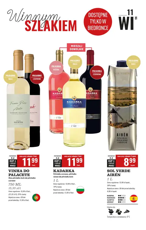 Biedronka - gazetka promocyjna Czas na toast od poniedziałku 22.09 do soboty 04.10 - strona 11