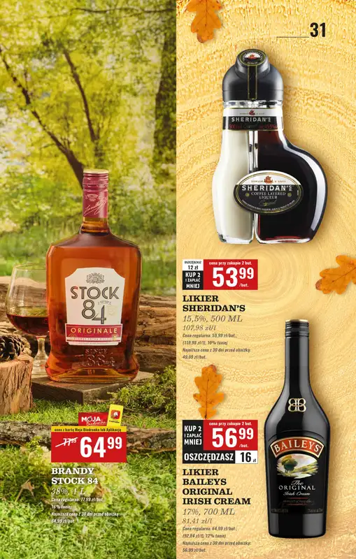 Biedronka - gazetka promocyjna Czas na toast od poniedziałku 22.09 do soboty 04.10 - strona 31