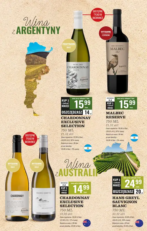 Biedronka - gazetka promocyjna Czas na toast od poniedziałku 22.09 do soboty 04.10 - strona 13