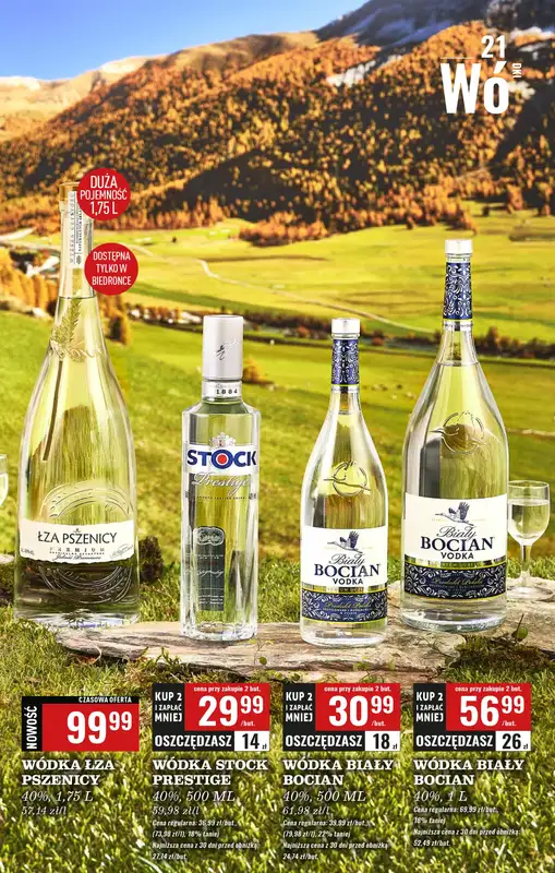 Biedronka - gazetka promocyjna Czas na toast od poniedziałku 22.09 do soboty 04.10 - strona 21