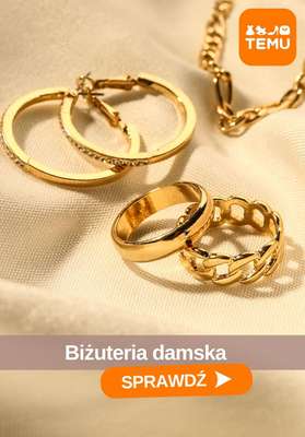 Temu - gazetka promocyjna Damska biżuteria od poniedziałku 22.09 do wtorku 30.09