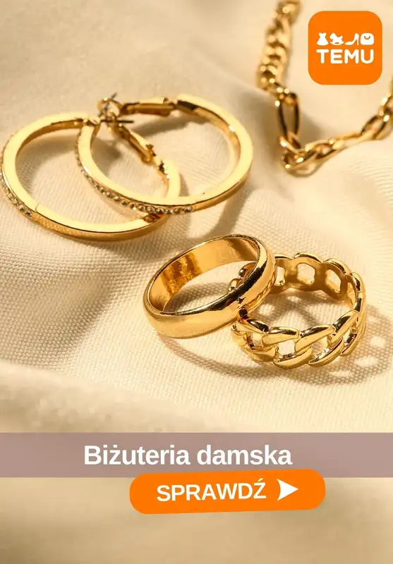 Temu - gazetka promocyjna Damska biżuteria od poniedziałku 22.09 do wtorku 30.09