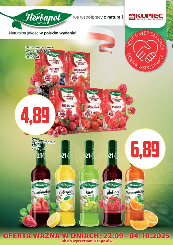 Kupiec - gazetka promocyjna Oferta plakatowa od poniedziałku 22.09 do soboty 04.10 - strona 4