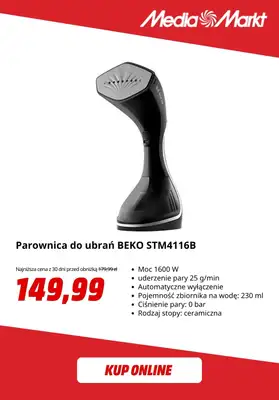 Media Markt - gazetka promocyjna -50 zł za każde wydane 500 zł przy zakupie małego AGD od poniedziałku 22.09 do wtorku 30.09 - strona 4