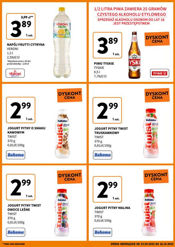 Intermarche - gazetka promocyjna Nowa niższa cena od wtorku 23.09 do niedzieli 26.10 - strona 5