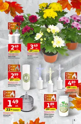 Auchan - gazetka promocyjna Gazetka Pewność niskich cen Hipermarket Auchan  do środy 01.10 - strona 5