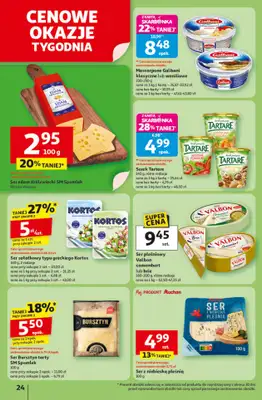 Auchan - gazetka promocyjna Gazetka Pewność niskich cen Hipermarket Auchan  do środy 01.10 - strona 24