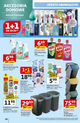 Auchan - gazetka promocyjna Gazetka Pewność niskich cen Hipermarket Auchan  do środy 01.10 - strona 10