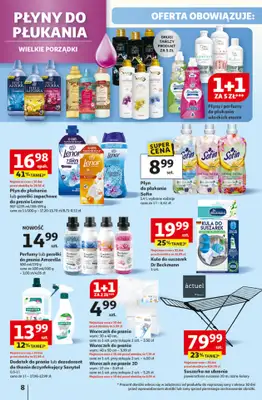 Auchan - gazetka promocyjna Gazetka Pewność niskich cen Hipermarket Auchan  do środy 01.10 - strona 8