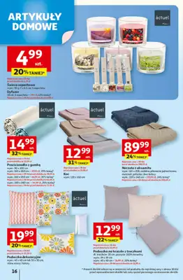 Auchan - gazetka promocyjna Gazetka Pewność niskich cen Hipermarket Auchan  do środy 01.10 - strona 16