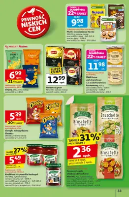 Auchan - gazetka promocyjna Gazetka Pewność niskich cen Hipermarket Auchan  do środy 01.10 - strona 33