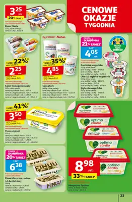 Auchan - gazetka promocyjna Gazetka Pewność niskich cen Hipermarket Auchan  do środy 01.10 - strona 23