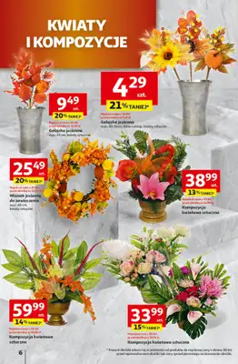 Auchan - gazetka promocyjna Gazetka Pewność niskich cen Hipermarket Auchan  do środy 01.10 - strona 6