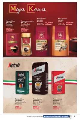 Makro - gazetka promocyjna Katalog kawa herbata od wtorku 23.09 do poniedziałku 29.09 - strona 3