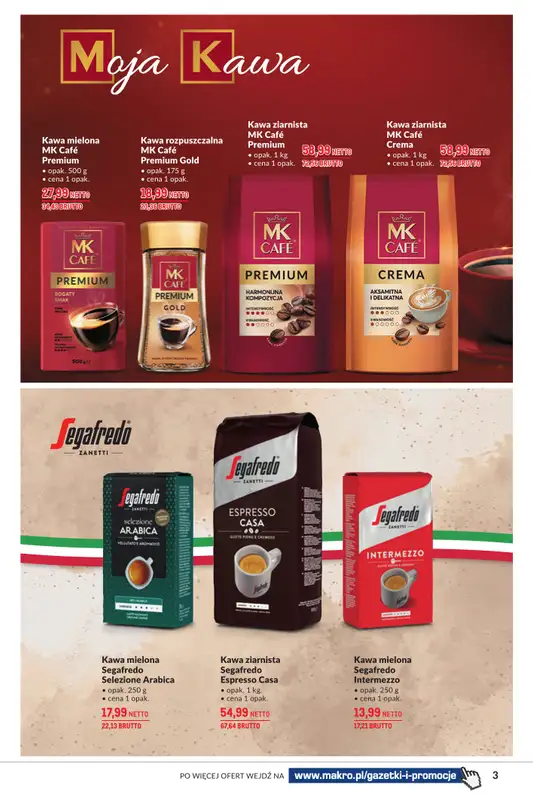 Makro - gazetka promocyjna Katalog kawa herbata od wtorku 23.09 do poniedziałku 29.09 - strona 3