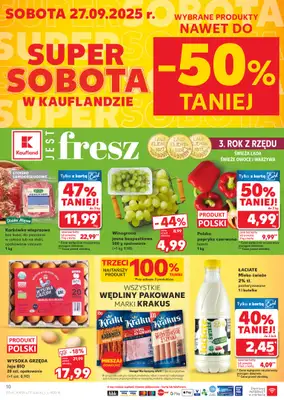 Kaufland - gazetka promocyjna Oferta Kaufland od czwartku 25.09 do środy 01.10 - strona 10