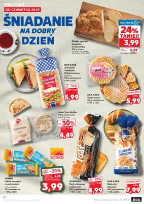 Kaufland - gazetka promocyjna Oferta Kaufland od czwartku 25.09 do środy 01.10 - strona 22