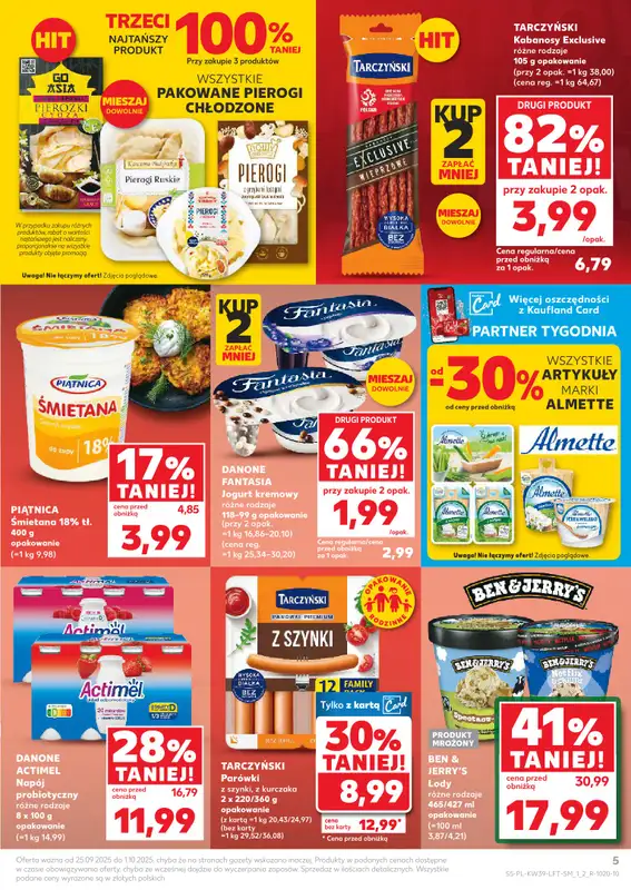 Kaufland - gazetka promocyjna Oferta Kaufland od czwartku 25.09 do środy 01.10 - strona 5